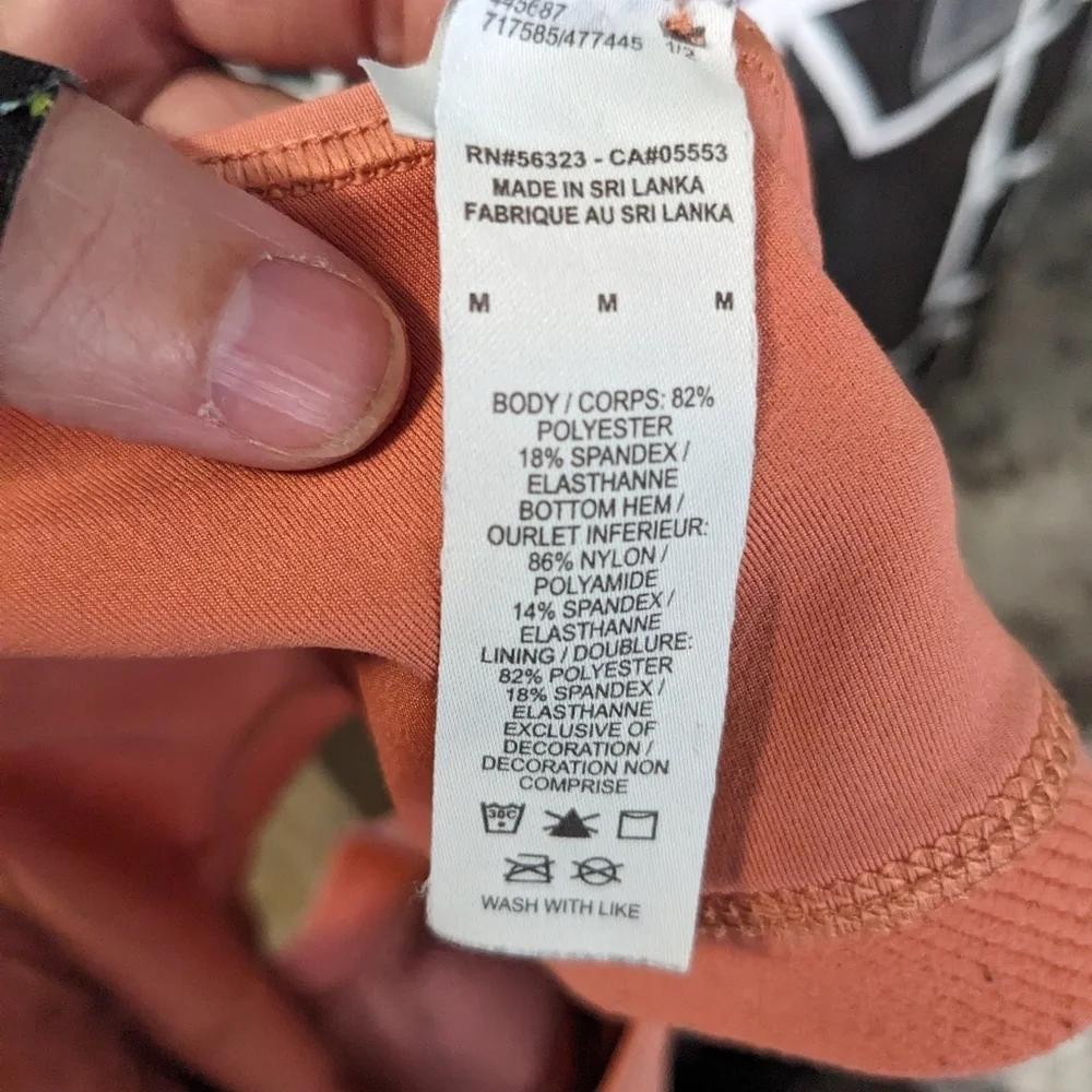 Nike Racerback Sports Bra Sz M